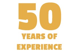 50 years experience